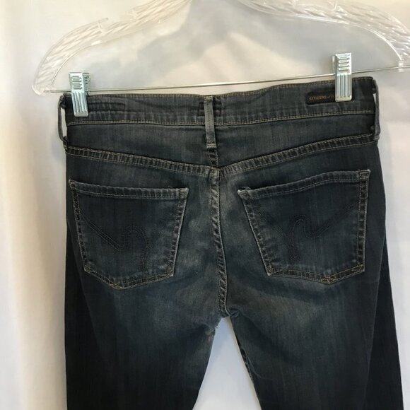 Citizens of Humanity Jeans Ava Women's Size 26 Low Rise Straight Leg Medium Wash - Picture 7 of 12